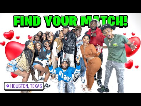 Find Your Match! | 12 boys & 12 Girls Houston! ❤️