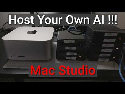 Mac Studio vs. Nvidia: Running Large Models Locally!
