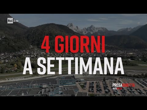 La settimana lavorativa corta - PresaDiretta 25/03/2024