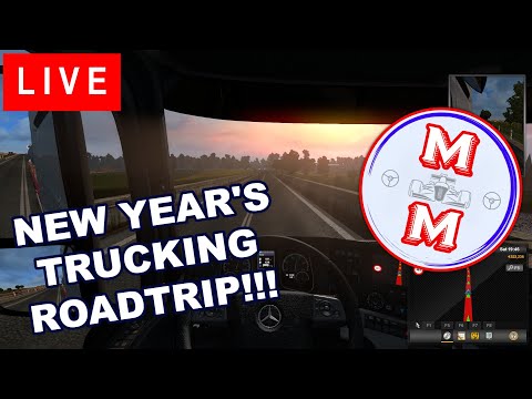Euro Truck New Year's Live Roadtrip!