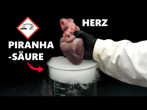 PIRANHASÄURE - Die AGGRESSIVSTE SÄURE, mit der ich je gearbeitet habe  [𝟰𝗞] | JJChemistry