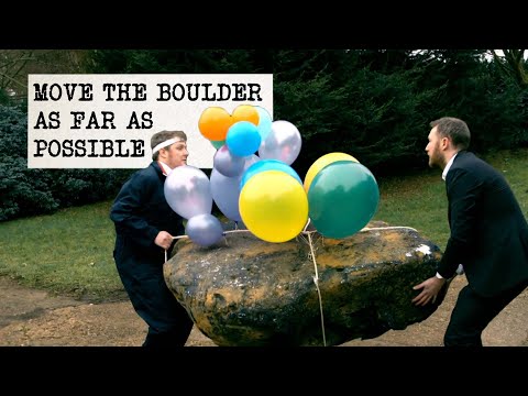 Move The Boulder As Far Away As Possible | Full Task | Taskmaster