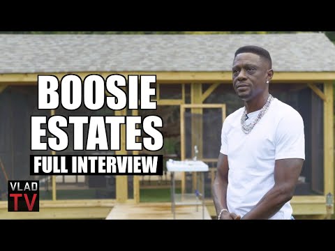 Boosie Estates: $200K 6 Acre Fishing Lake, $150K Pool Slide, New House for His Mom (Full Interview)