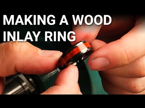 Making a Wood Inlay Ring