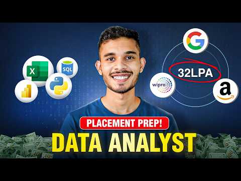 Crack Data Analyst Interviews - Skills, Projects & 32 LPA Roadmap [2025 Guide] | Sagar Chouksey