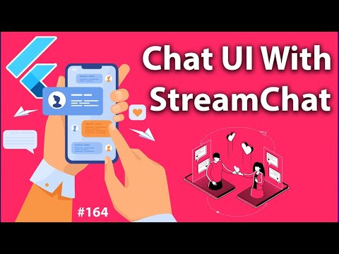 Flutter Tutorial - Flutter Web Chat UI With StreamChat - Response Web App 3/3