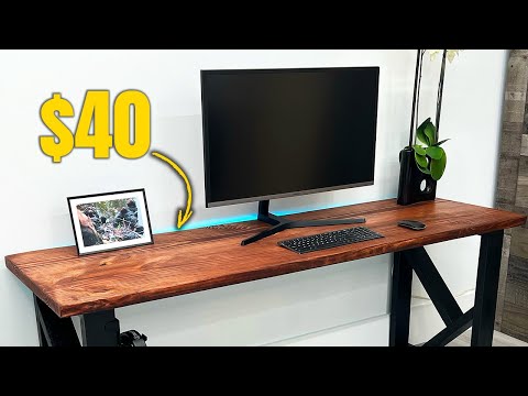 How to Build a Budget Desk ($40)