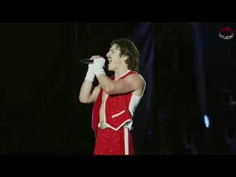 Benson Boone live debut of Sorry I'm Here For Someone Else at the Sips & Sounds Music Festival!