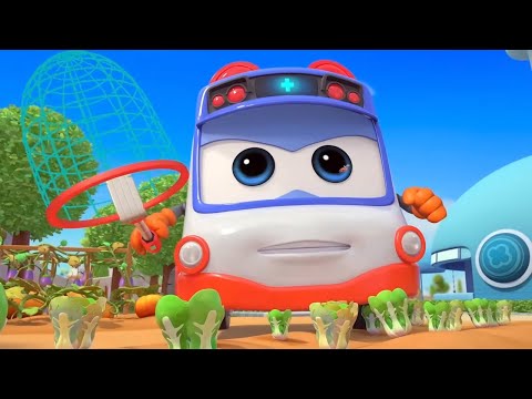 Школьный Автобус Гордон 🚌 ОВОЩНОЙ КРИЗИС (33 серия 1 сезон) 🚌 Развивающий мультик детям