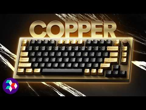 The HEAVIEST keyboard I have ever used - Keychron Q1 HE Copper