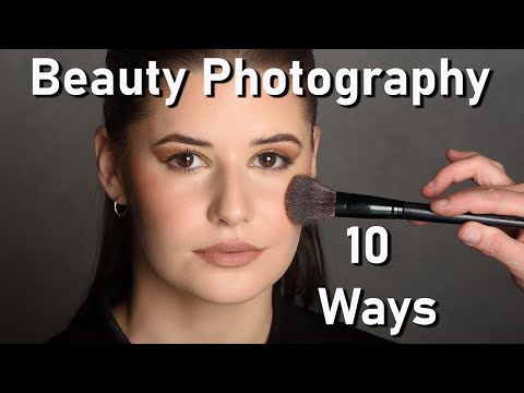 Beauty Photography with Clam-shell Lighting 10 Ways