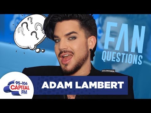 Adam Lambert Answers His Fans' Weirdest Questions ❓ | FULL INTERVIEW | Capital
