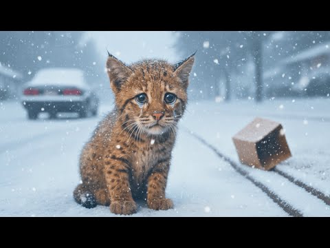 A Passing Car Threw Out a Bobcat Cub—Where He Crawled Next Will Break You