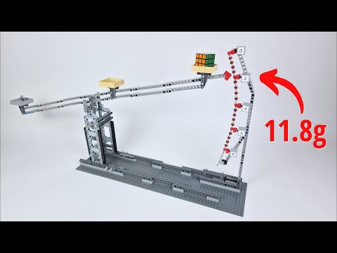 Super-Precise LEGO Weighing Scale