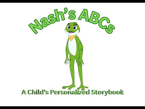 Nash's ABC Animal Learning Storybook - Personalized kids' Video