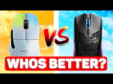 Roccat Kone Pro vs Glorious Model O (Mouse Comparison)