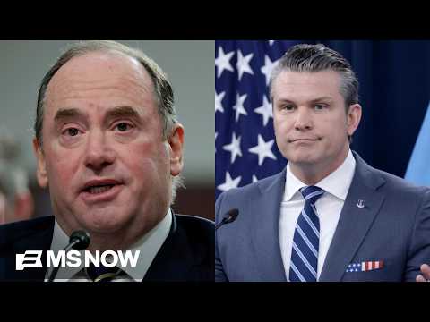 Secy. Hegseth fires Navy Secretary John Phelan