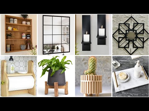 افكار✨عندك عيدان او قطع خشبية اصنعي اجمل منظمات ورفوف بنفسك #diy #deco #craft #ideas #home