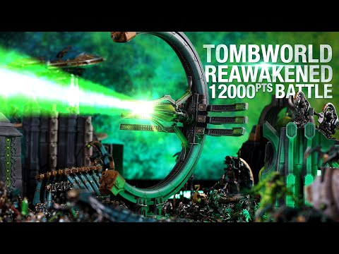 12,000 points of Necrons, Tau and Deathwatch fight to the death! Warhammer 40k Feature Battle Report