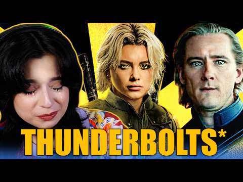 Mentally ill girl watches Thunderbolts* for the first time & CRIES A LOT!