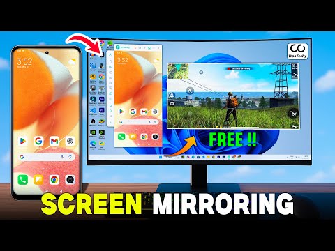 How to Screen Mirror ANDROID/IOS to Laptop [FREE]: WooTechy MirrorDisp