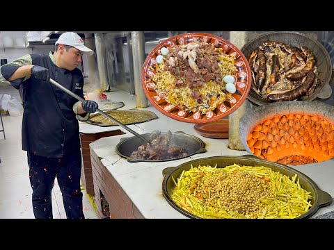 Skilled CHEF 25 DIFFERENT MEALS all day! UZBEK National Kitchen "KULCHATOY, DUM