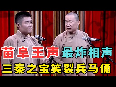 苗阜王声这段相声太炸了！戏说三秦之宝笑裂兵马俑！相声《三秦之宝》#欢乐剧场