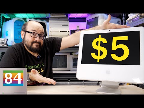 Mystery Five Dollar iMac Find - G5 or Intel?