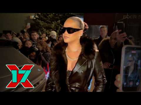 Rihanna Handles The Spotlight With Grace While Mobbed By Fans In NYC