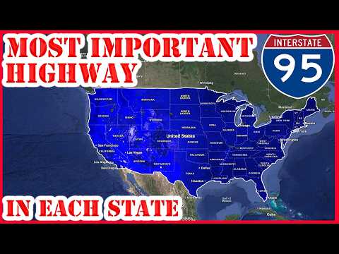 Why THESE HIGHWAYS Are the Most Important in EACH of the 50 States