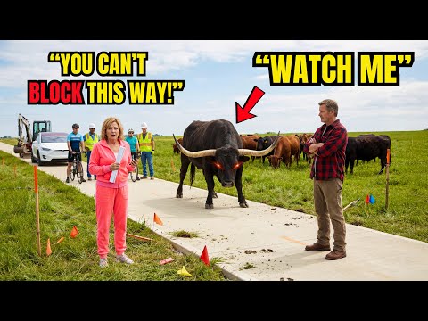 HOA Built a Bike Path Through My Pasture — They Forgot It Was Active Cattle Land