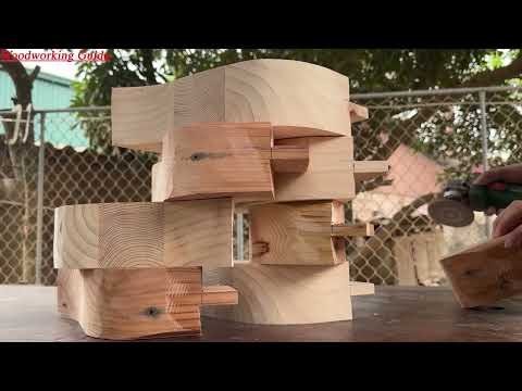 03 Unique DIY Projects from Leftover Wood - Maximizing Material Usage