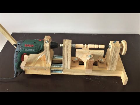 4 in 1 Drill Press Build Pt2: Disc Sander & Lathe  / 4 in 1 Sütun Matkap 2. Bölüm