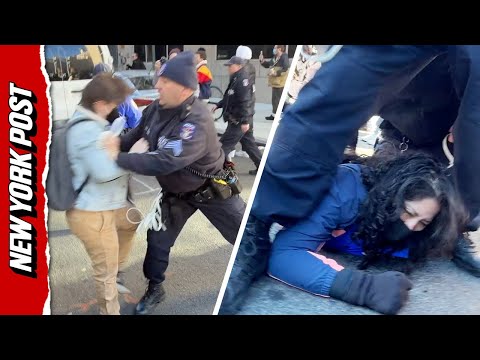 Chaos on CANAL: Violent Anti-ICE Protesters Slam Cops With Metal Trash Can
