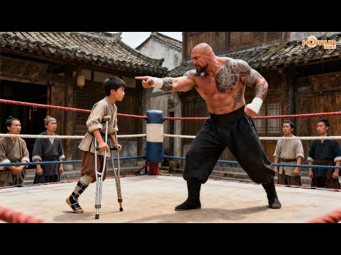 Japan's top master set up a challenge ring, only to be killed by a single move from a lame boy!