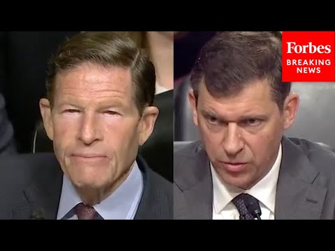 Blumenthal Asks DoD Nominee Point Blank If He Will Sell His Stock In Defense Industry Company