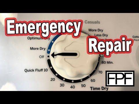 3D Printed Replacement Dryer Knob