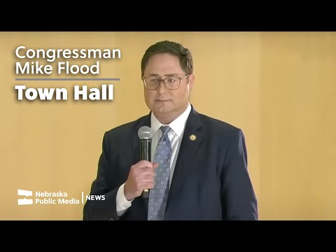 Live Coverage of Town Hall with Congressman Mike Flood (Nebraska's 1st Congressional District)