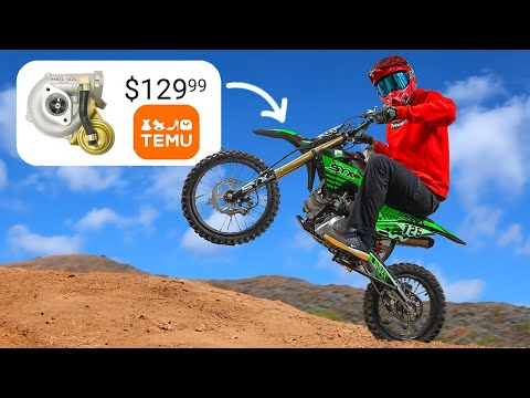 TEMU Dirtbike gets a Turbo!