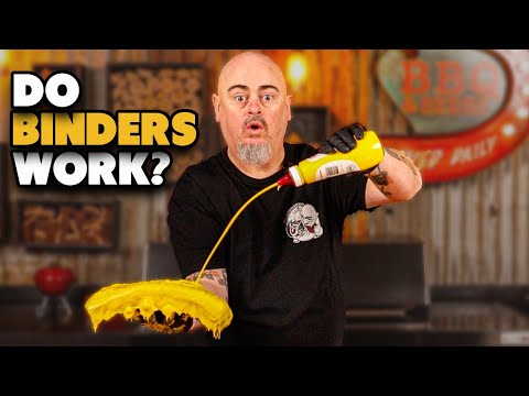 No Binder versus Mustard Binder by Schueys BBQ