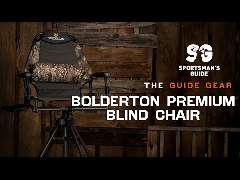 Bolderton Premium Blind Chair | The Most Comfortable Hunting Chair You Need