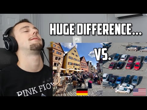 American Reacts to "After 7 Years in Germany This Shocks Me About the USA"