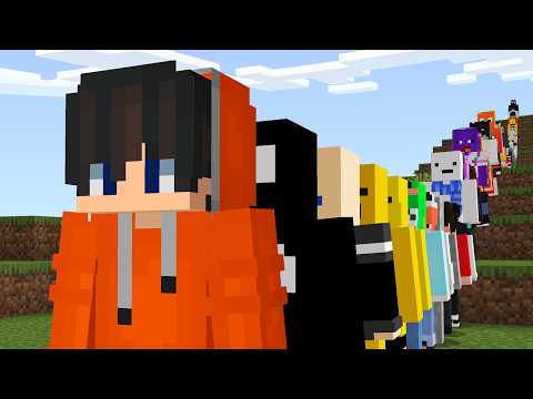 Minecraft, where people change every minute