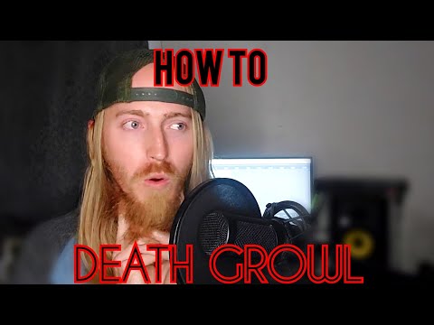 Metal Vocal Tutorial - Death Growls