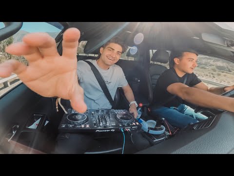 Chill House Mix on the Road | Road Trip Vibes