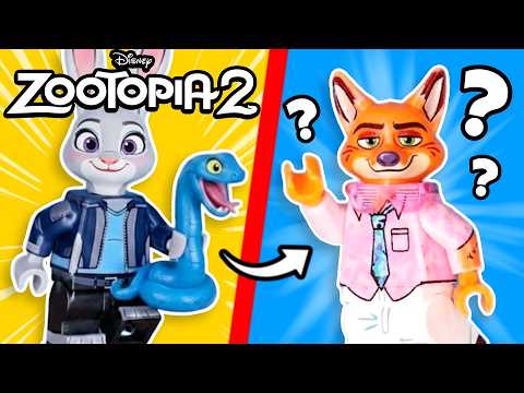 I made EVERY ZOOTOPIA 2 Character in LEGO...