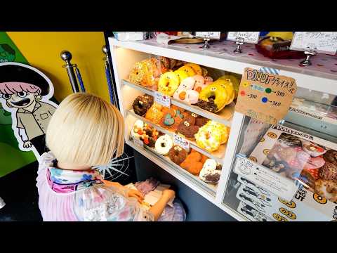 Making Unique Japanese Donuts by Hand: Behind the Scenes at a Kawaii Bakery