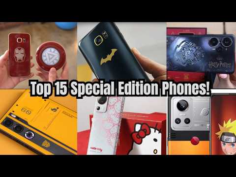 Top 15 Limited Edition Phones You Won't Believe Exist