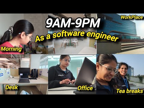 9AM-9PM DAY IN MY LIFE as a software engineer in pune, morning routine, work day, office vlog💻