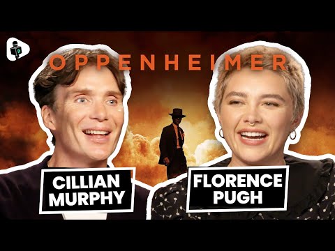 "I'm Irish We're TERRIBLE At This!" 😂 Oppenheimer Interview with Cillian Murphy & Florence Pugh